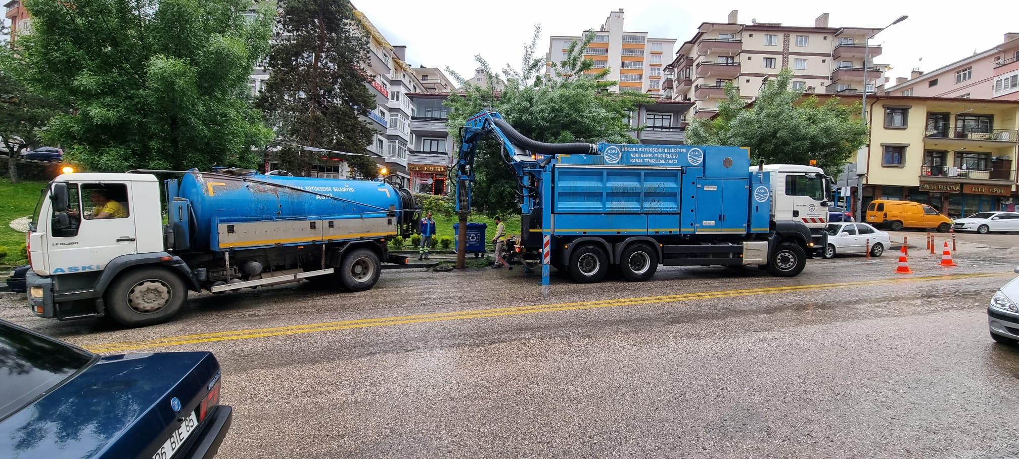 ANKARA BÜYÜKŞEHİR YAĞIŞIN OLUMSUZLUKLARINA KARŞI TEYAKKUZDA