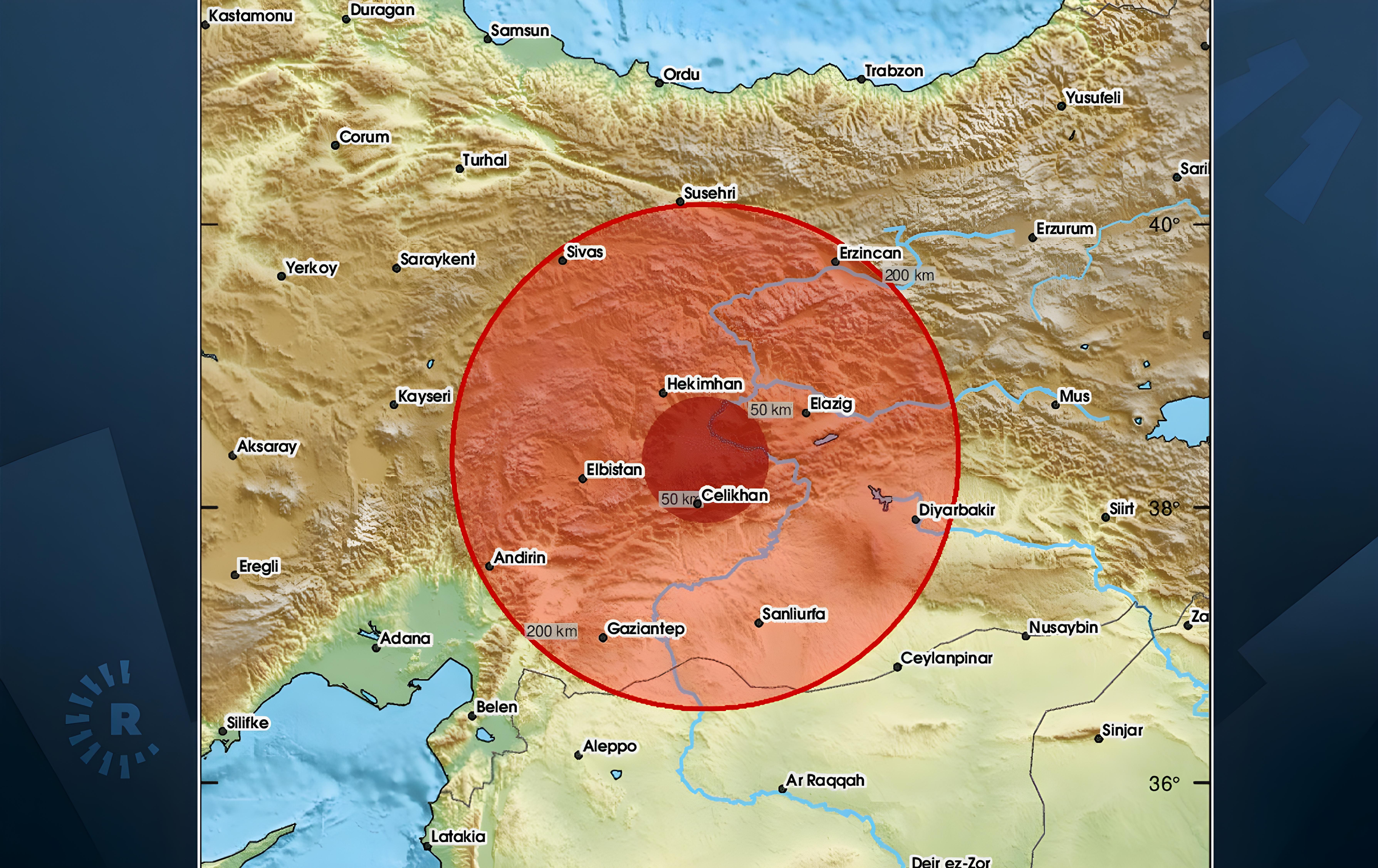 MALATYA'DA 5,0 BÜYÜKLÜĞÜNDE DEPREM 