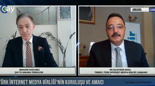 TİMBİR GENEL BAŞKANI DR. BASA: BİZ YEREL’İN GÜÇLÜ SESİYİZ