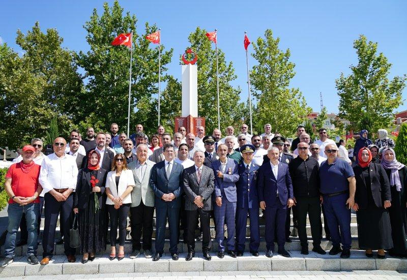 15 TEMMUZ ŞEHİTLERİ ÇEKMEKÖY’DE ANILDI…